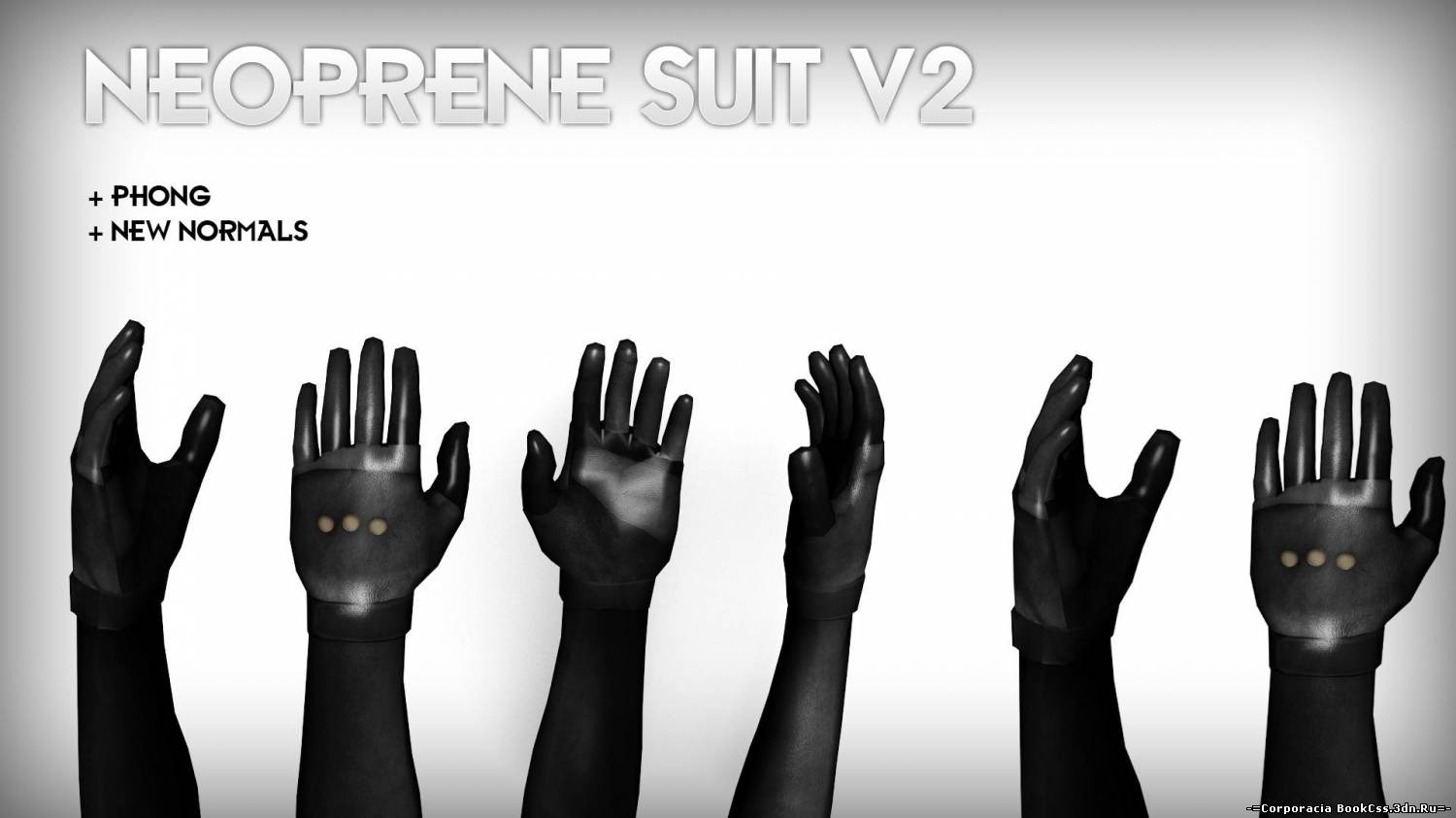 Neoprene Suit Gloves V2