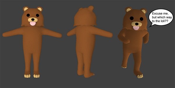Pedobear(скин медведя для cs source)
